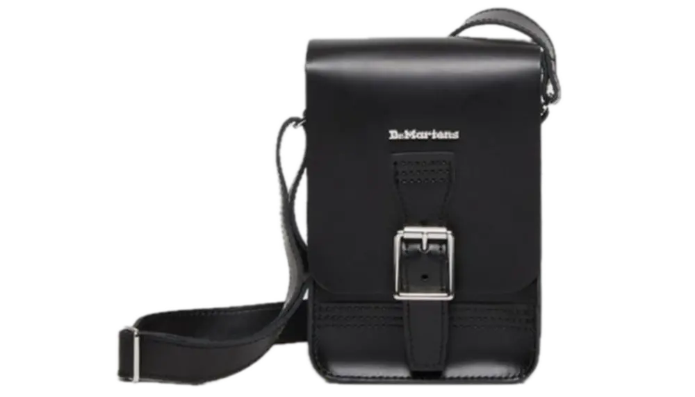Túi Dr. Martens Leather Shoulder Bag ‘Black’ AD055001