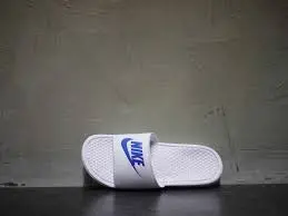 Dép Nike Benassi JDI ‘White Varsity Royal’ 343880-102 - Ảnh 2