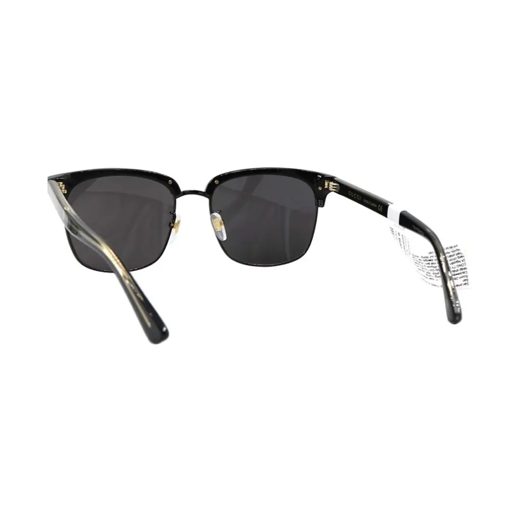 Kính Gucci Grey Square ‘Black’ GG0382S-001-56 - Ảnh 3