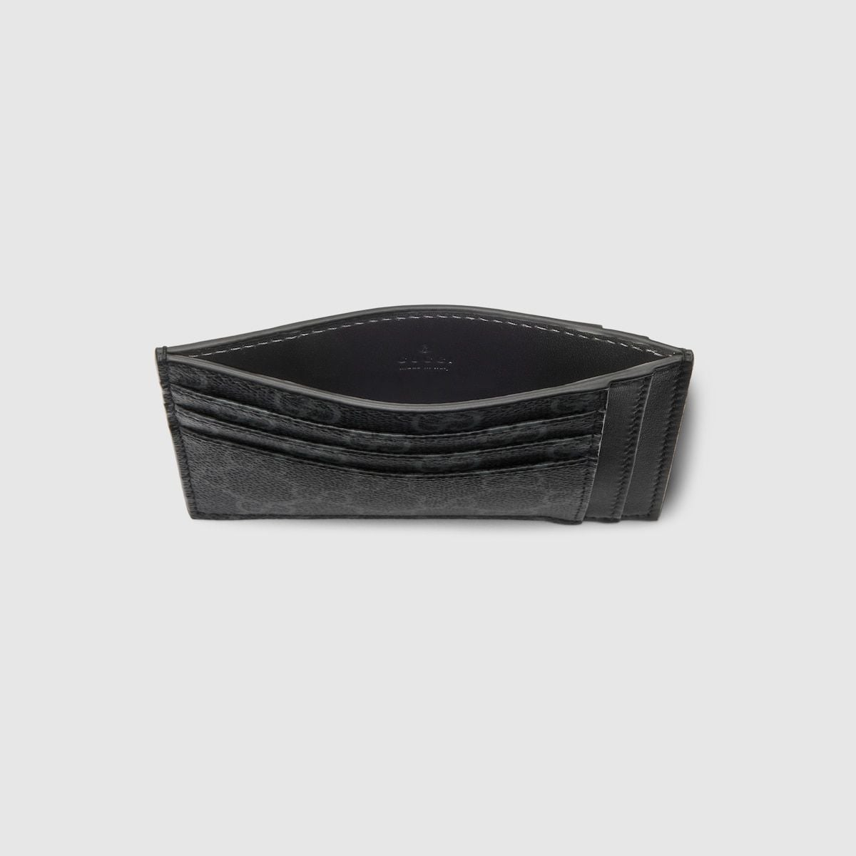 Ví Gucci GG Emblem Card Case ‘Black’ 821208-FAD6M-1000 - Ảnh 2