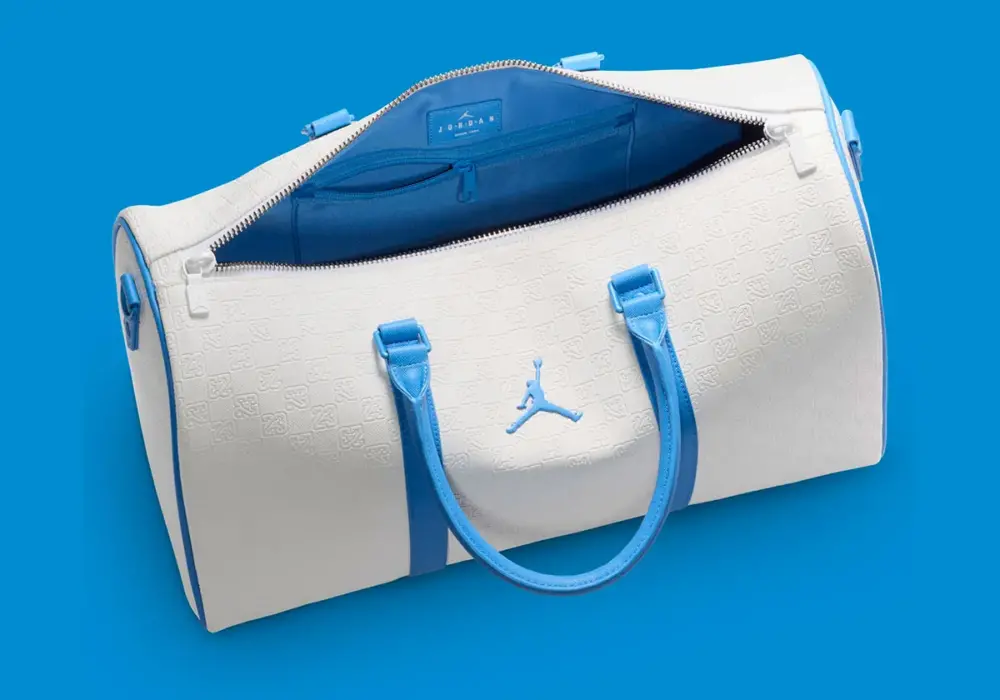 Túi Nike Air Jordan Monogram Duffle 25L 'White' HV2856-100 - Ảnh 4