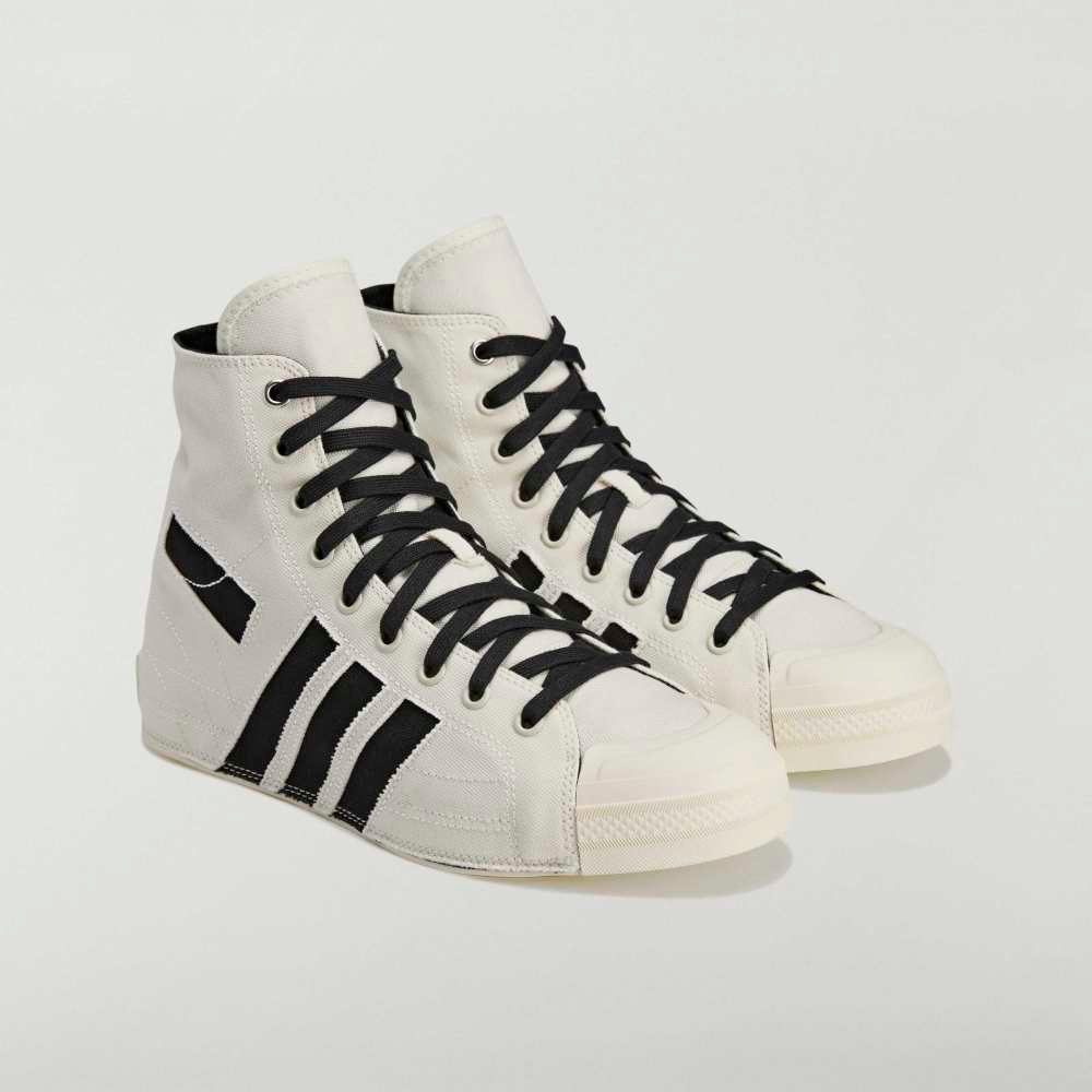 Giày Adidas Y-3 Nizza Hi Shoes 'Off White' KI0855 - Ảnh 4