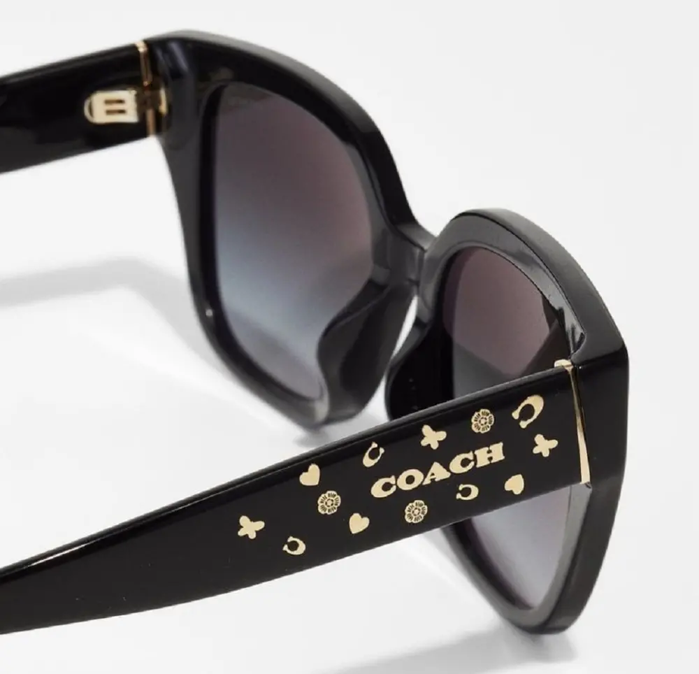 Kính Coach Sunglasses ‘Black’ 0HC8439U-500287 - Ảnh 3