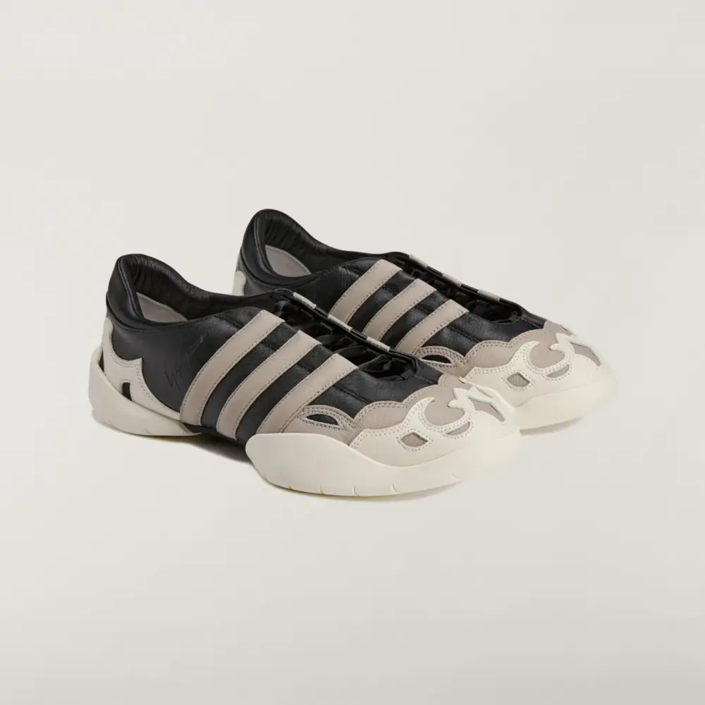 Alternative view of Giày Adidas Y-3 Regu Mary Jane 'Black Grey' KJ9082