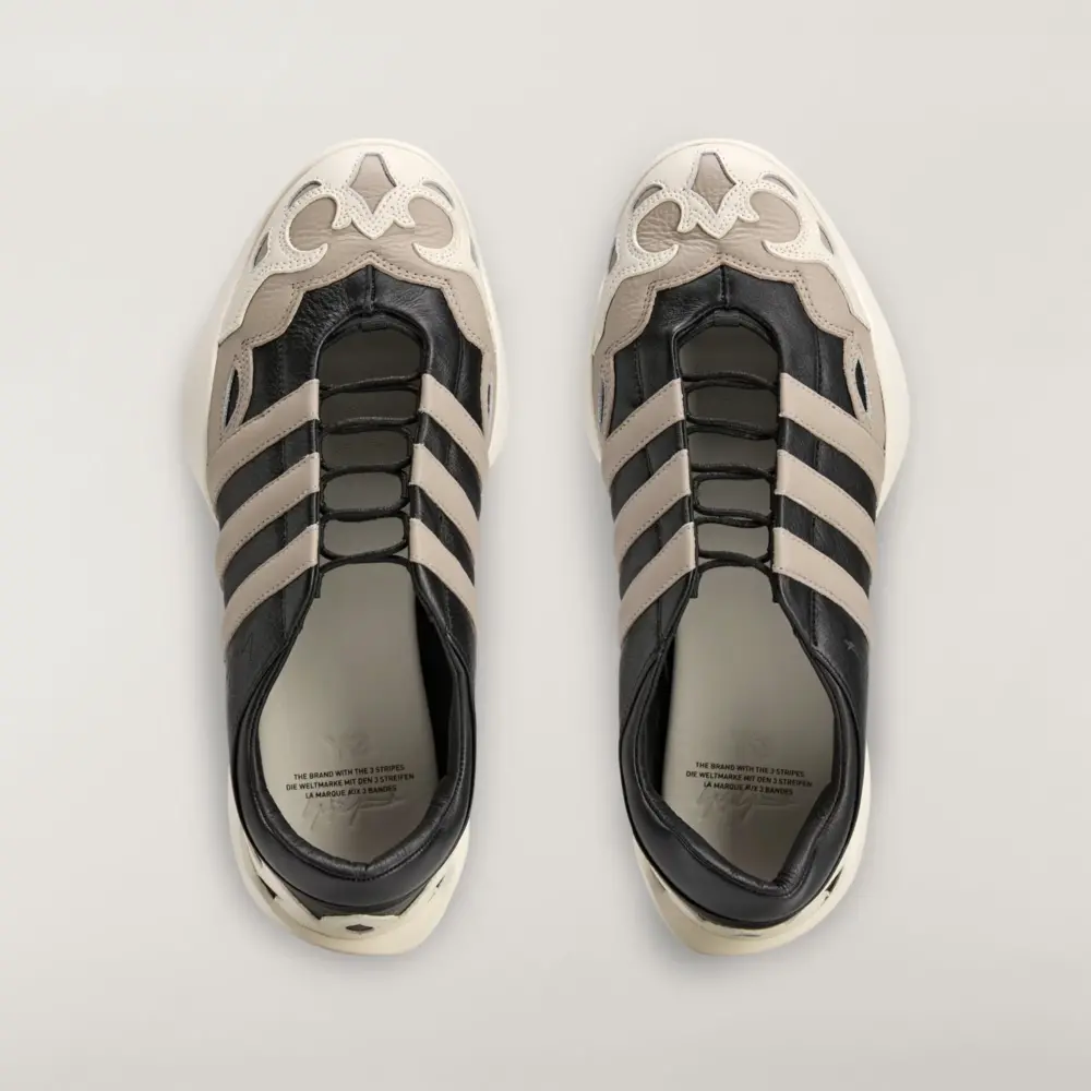 Giày Adidas Y-3 Regu Mary Jane 'Black Grey' KJ9082 - Ảnh 3