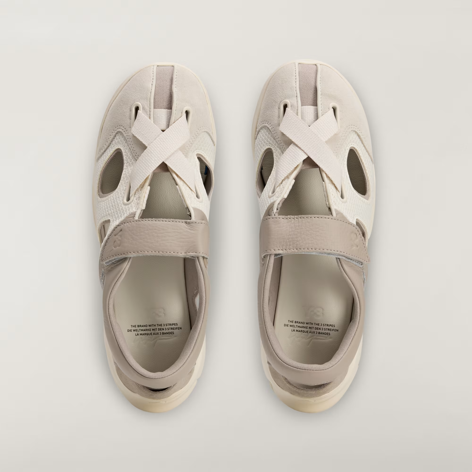 Alternative view of Giày Adidas Y-3 GSG9 Sandal 'Light Brown' KK3702