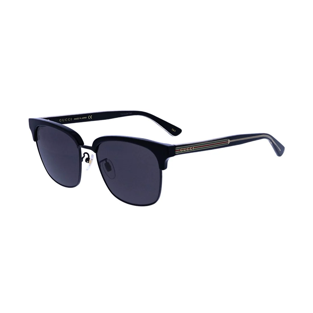 Alternative view of Kính Gucci Grey Square ‘Black’ GG0382S-001-56