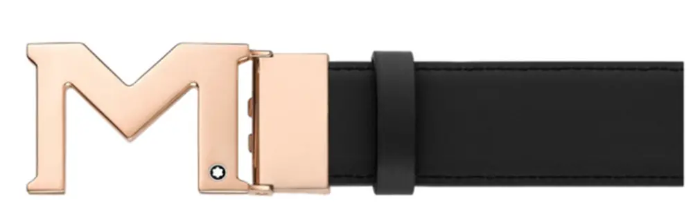 Thắt Lưng MontBlanc M Buckle Reversible 'Black' MB127698