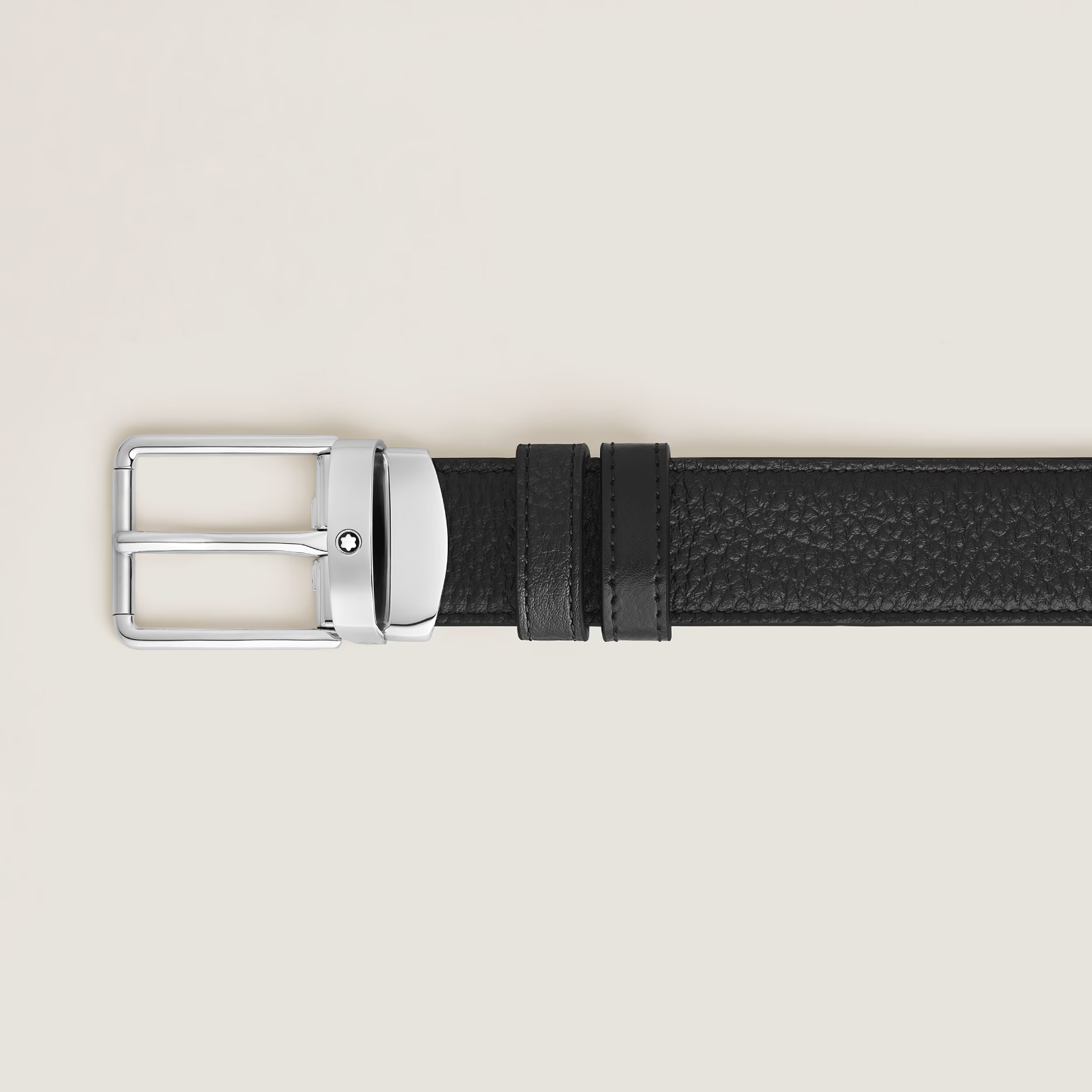 Alternative view of Thắt Lưng MontBlanc Everyday 30 mm Reversible 'Black' MB222181