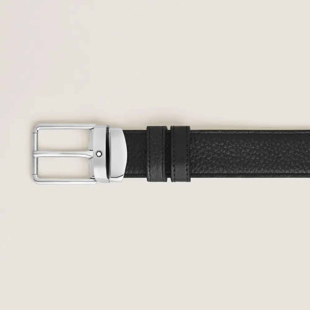 Alternative view of Thắt Lưng MontBlanc Everyday 30 mm Reversible 'Black' MB222181