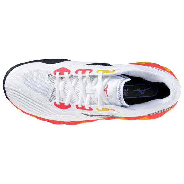 Giày Mizuno Wave Exceed Tour 6 AC ‘White Orange’ 61GA250060 - Ảnh 4