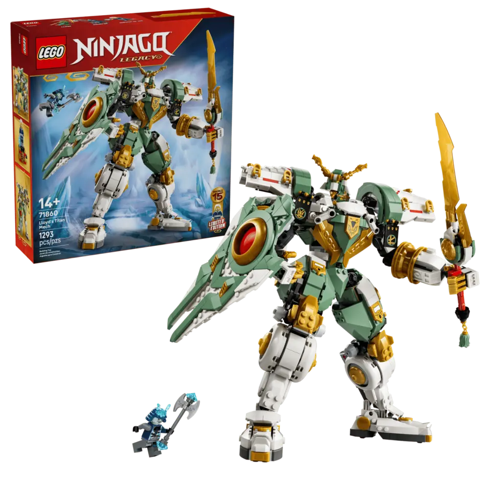 Mô Hình Lego Lloyd's Titan Mech 15th Anniversary 71860 - Ảnh 5