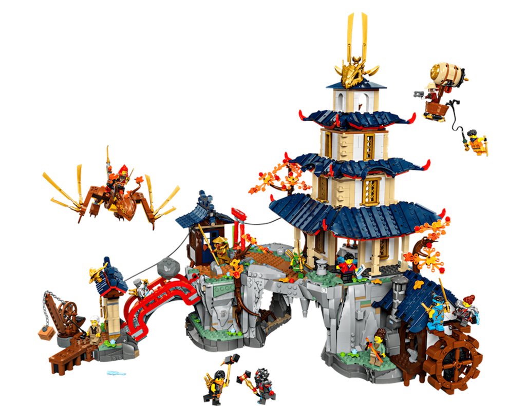 Mô Hình Lego Tournament Temple City 71814