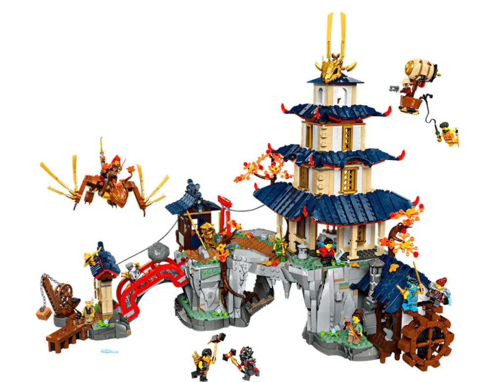 Mô Hình Lego Tournament Temple City 71814