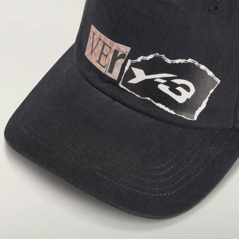 Alternative view of Mũ Adidas Y-3 Graphic Dad Cap 'Black' KD0179