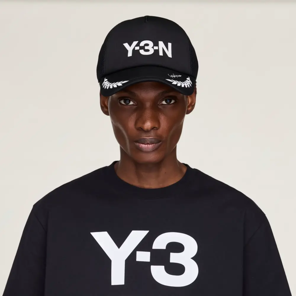 Mũ Adidas Y-3 NBHD Trucker Cap 'Black' JX0050 - Ảnh 4