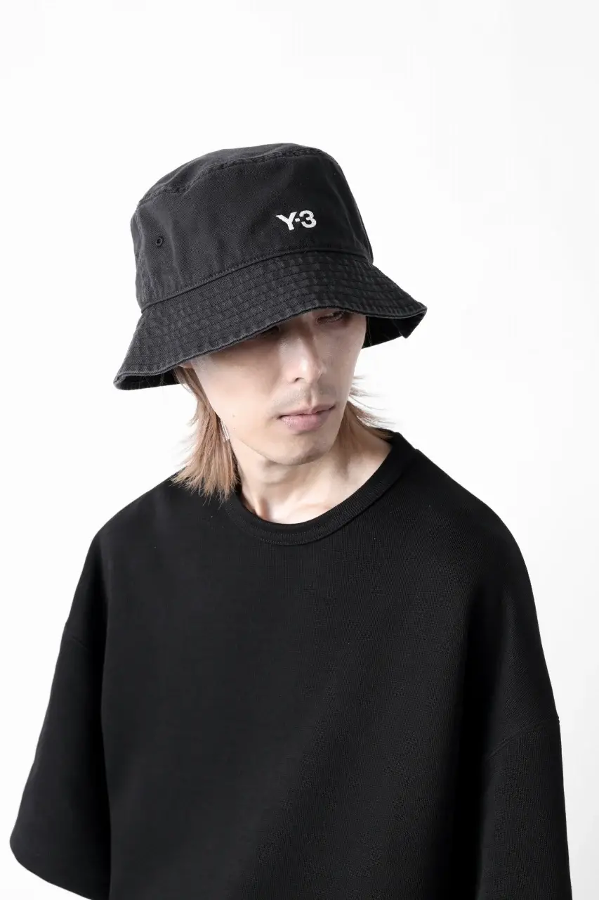 Mũ Adidas Y-3 Bucket Hat 'Black' IX7000 - Ảnh 4