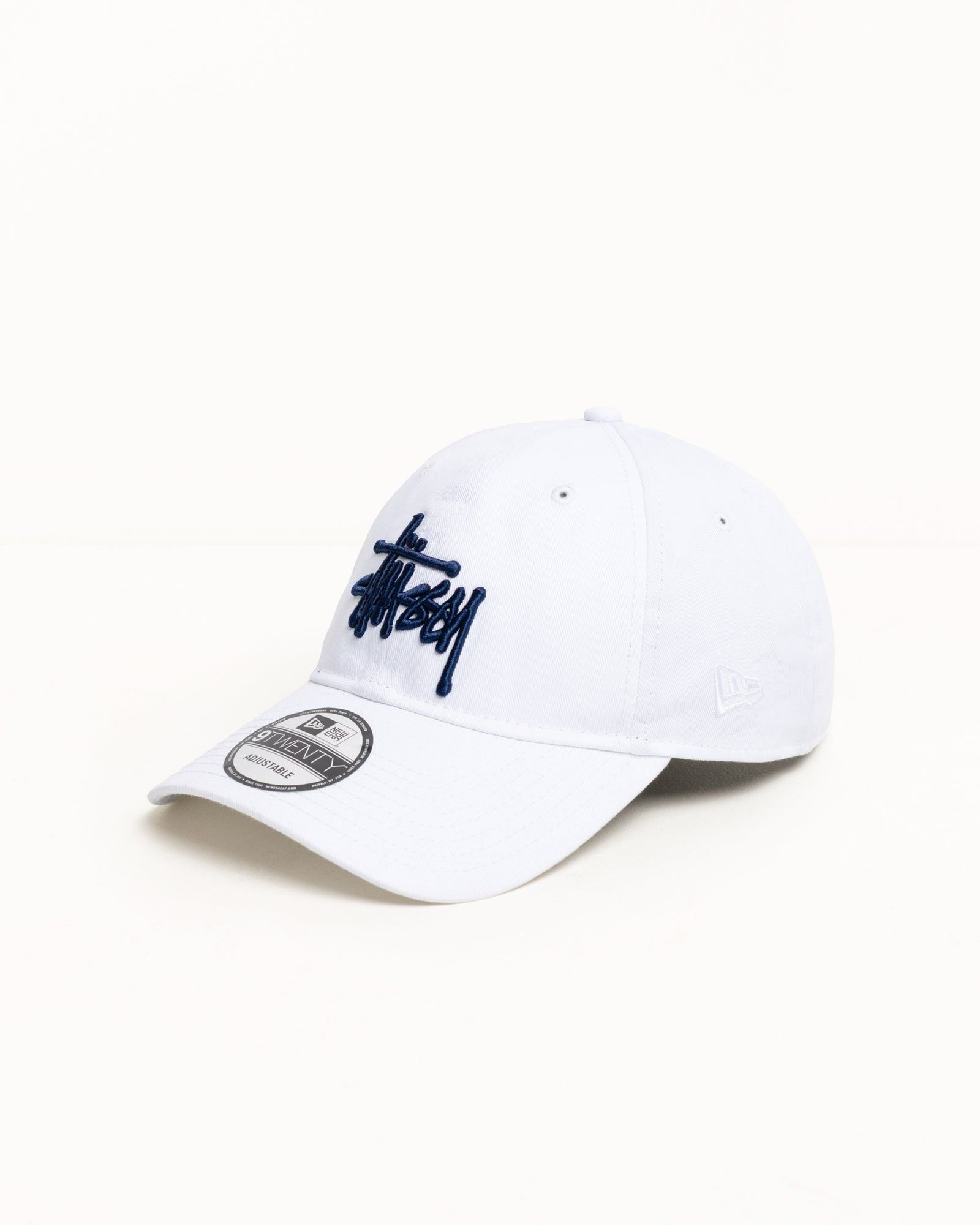 Alternative view of Mũ Stussy New Era 9Twenty Basic Strapback 'White' 1311107