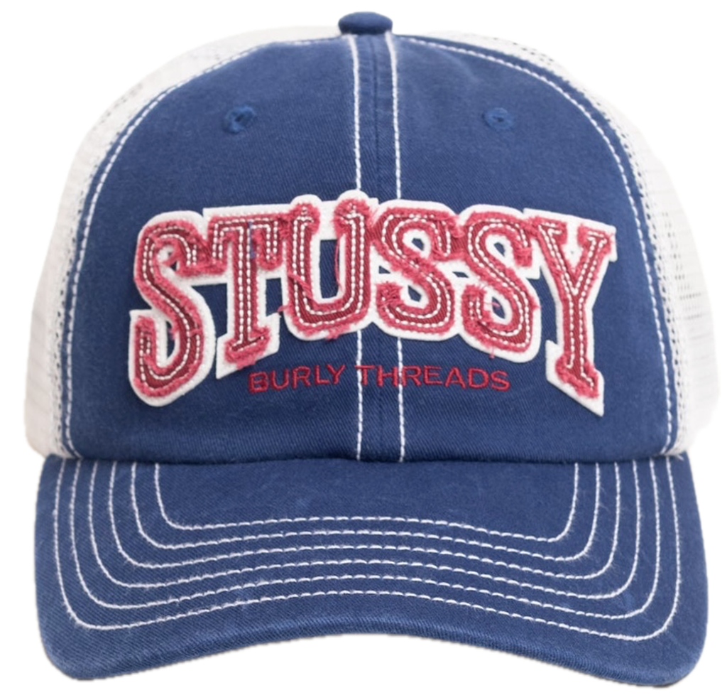 Mũ Stussy Parts & Service Mesh Cap 'Navy' 1311205