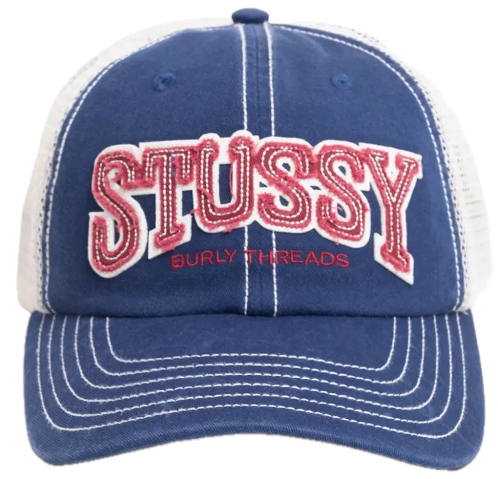 Mũ Stussy Parts & Service Mesh Cap 'Navy' 1311205