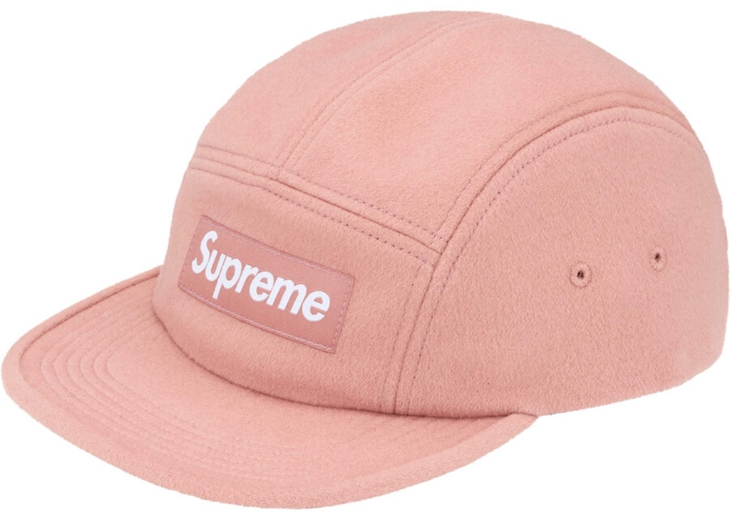 Mũ Supreme Wool Camp Cap 'Pink' 7703452877004