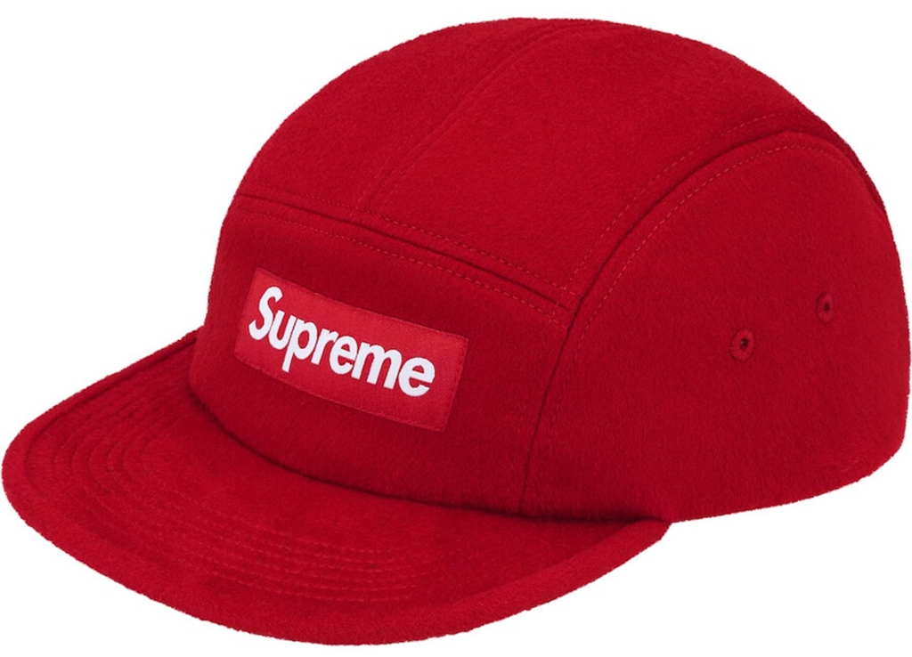 Mũ Supreme Wool Camp Cap 'Red' 7703451828428