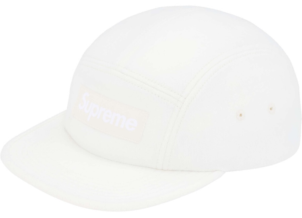 Mũ Supreme Wool Camp Cap 'White' 7703453663436