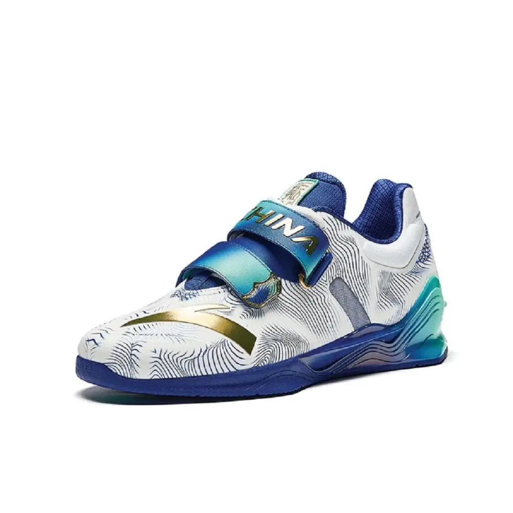 Giày Anta Cross Training Weightlifting ‘White Blue’ 412440101-6 - Ảnh 3