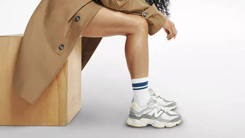 Alternative view of Giày New Balance 9060 ‘Slate Grey Calcium’ U9060AUB
