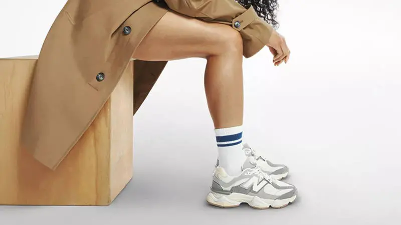 Alternative view of Giày New Balance 9060 ‘Slate Grey Calcium’ U9060AUB