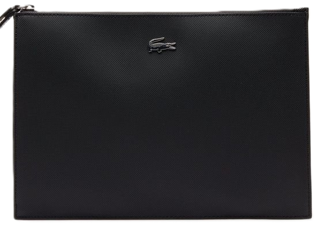 Túi Lacoste Anna Canvas Clutch 'Black' NF2791AA-A91