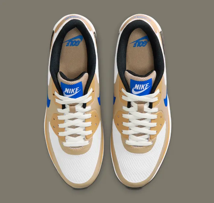 Alternative view of Giày Nike Air Max 90 Golf ‘White Linen Game Royal’ HV9305-106
