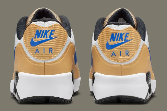 Giày Nike Air Max 90 Golf ‘White Linen Game Royal’ HV9305-106 - Ảnh 4