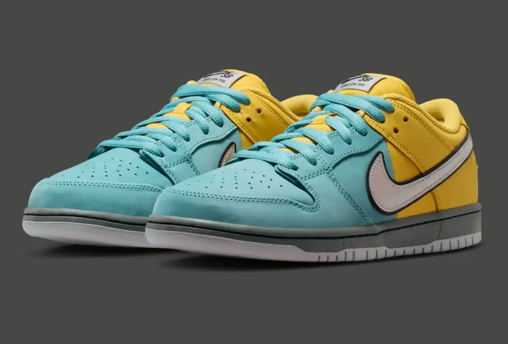 Giày Nike SB Dunk Low Pro ‘Muni Lightning Denim’ IR1888-700 - Ảnh 4