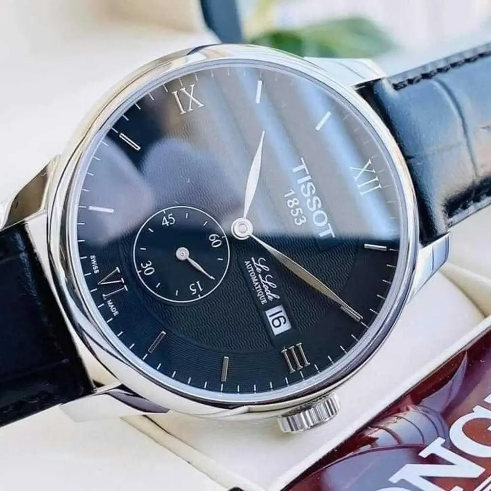 Đồng Hồ Nam T-Classic Le Locle Automatic Petite 'Black' T006-428-16-058-01 - Ảnh 2