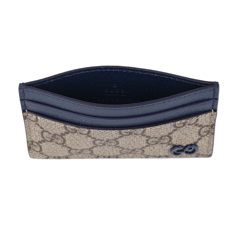 Ví Gucci Monogram Card Holder 'Beige Blue' 768248-FACQC-9751 - Ảnh 4