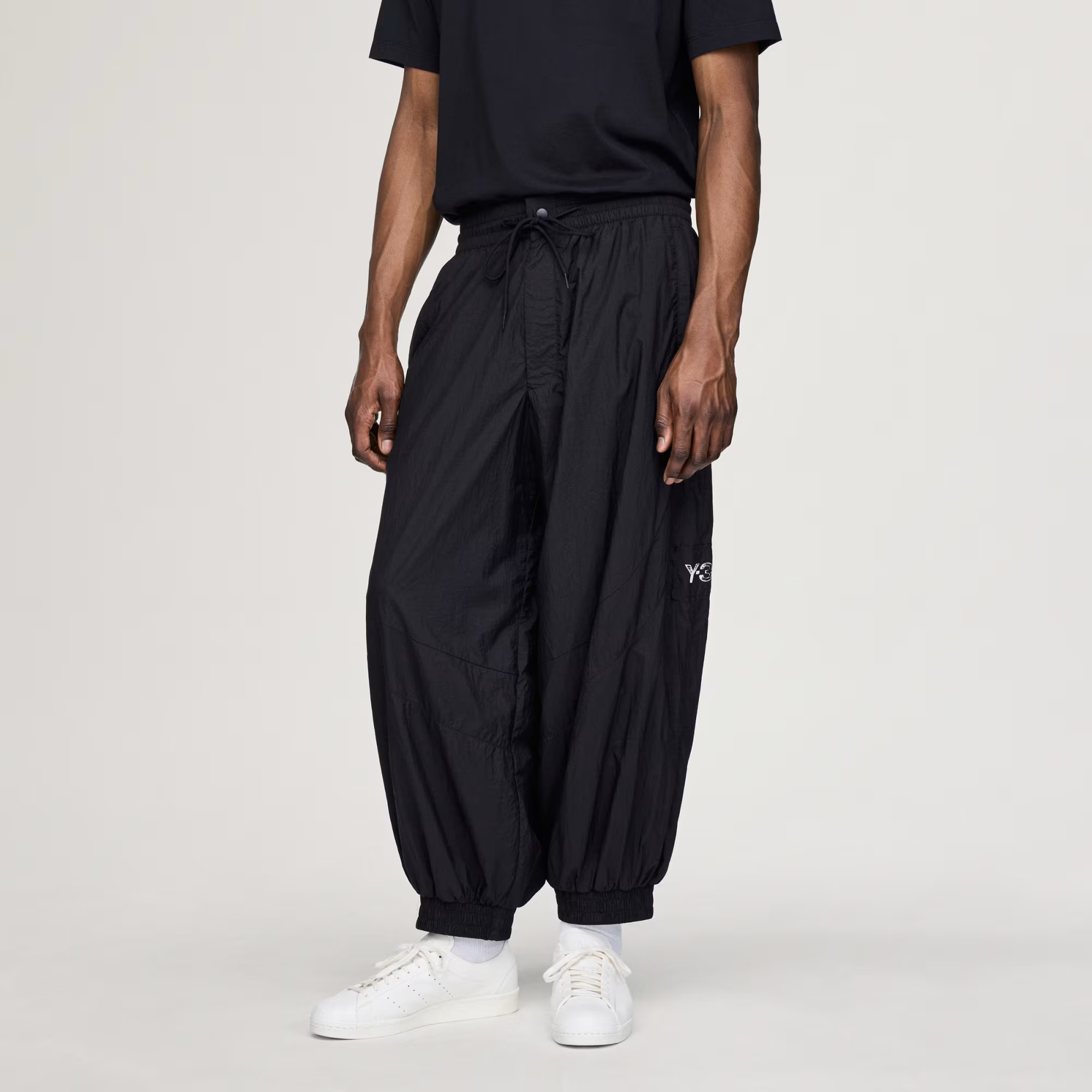 Alternative view of Quần adidas Y-3 Raw Edge 3 Nylon Pants 'Black' KE6632