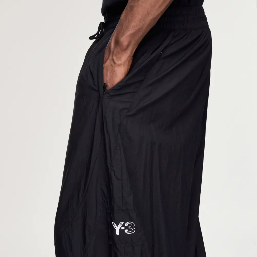 Quần adidas Y-3 Raw Edge 3 Nylon Pants 'Black' KE6632 - Ảnh 4