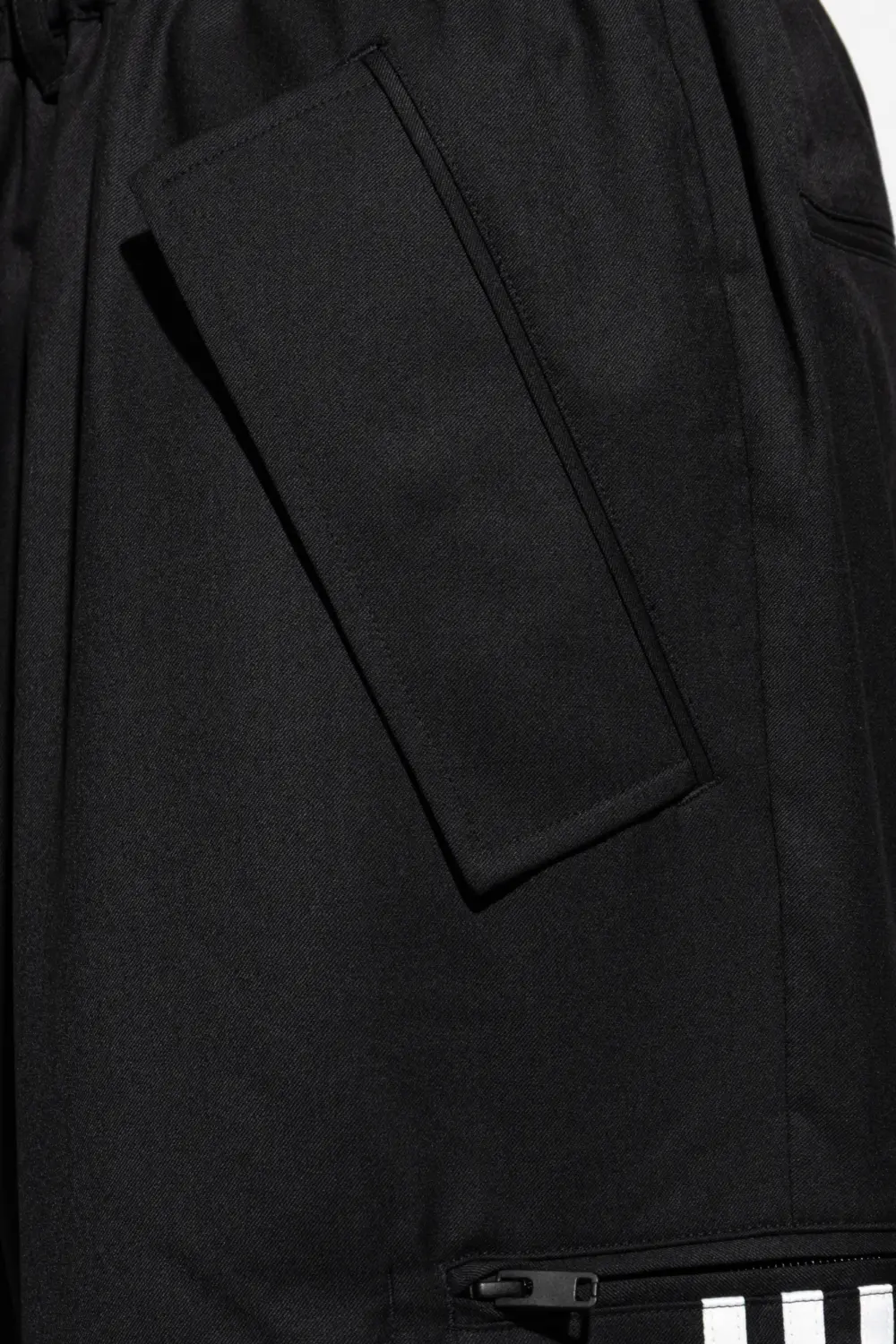 Quần Adidas Y-3 Refined Wool Straight Leg Pants 'Black' JX7275 - Ảnh 3