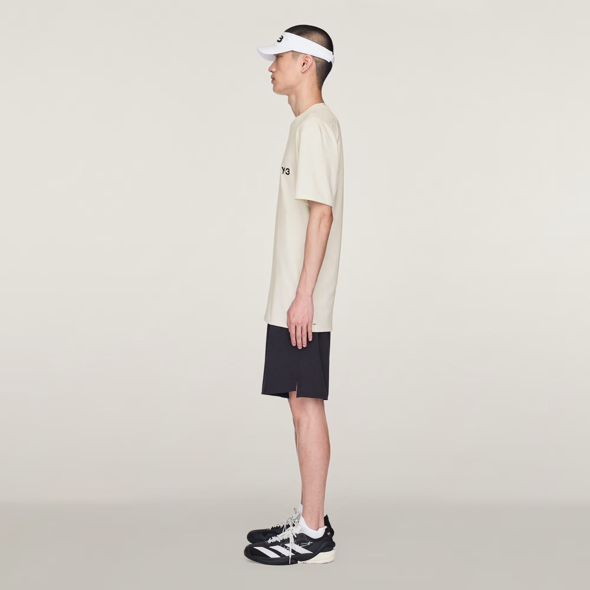 Alternative view of Quần Adidas Y-3 Tennis Pro Ergo Shorts 'Black' JY4854