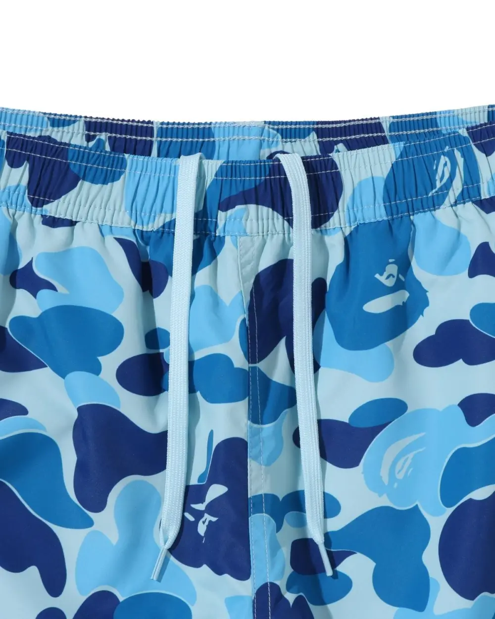 Alternative view of Quần Bape Camo Ape Head One Point Beach Shorts 'Blue' 0ZXSPM008531Q
