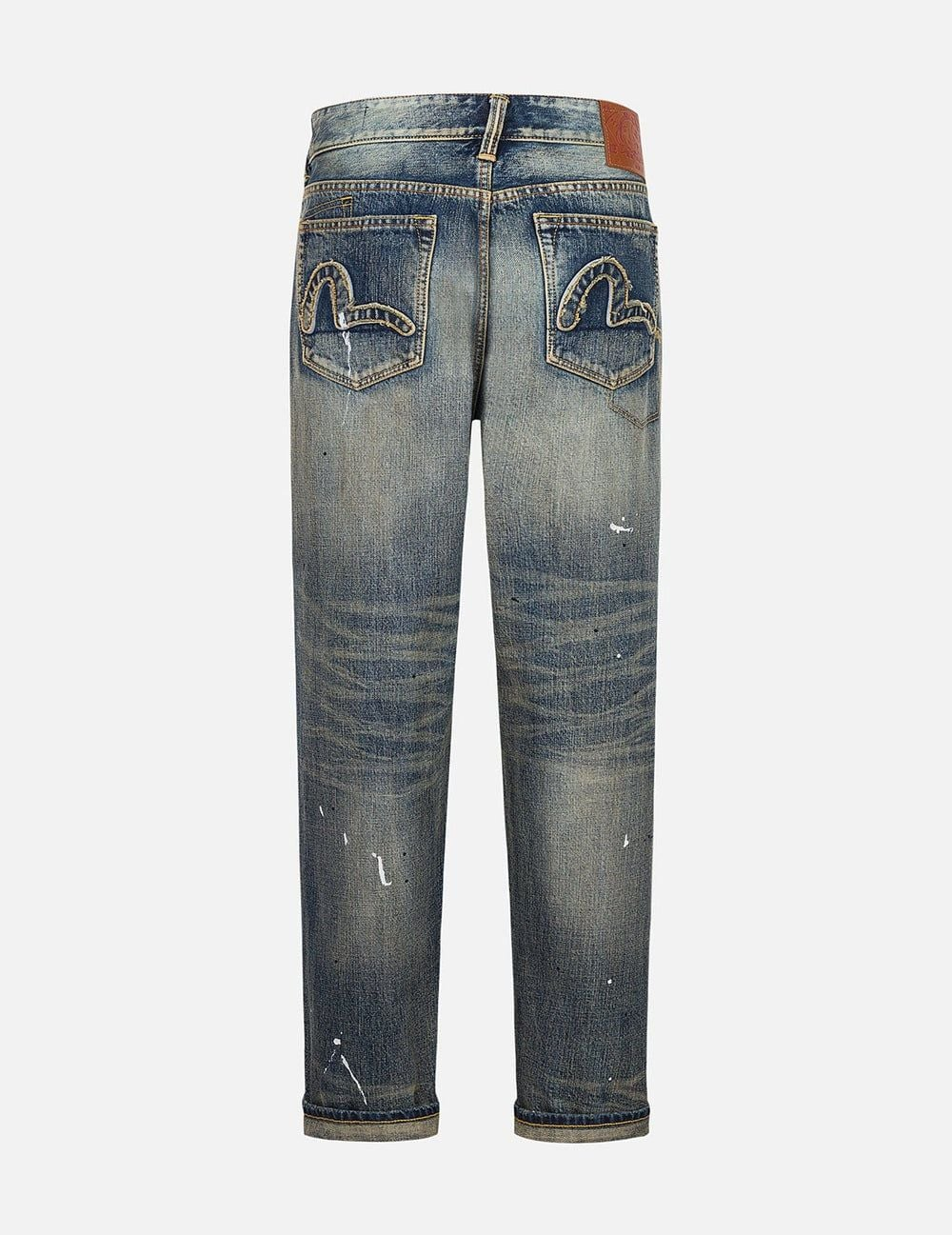 Alternative view of Quần Evisu 7-Pocket Design Vintage Jeans 'Indigo' 2ESHTM5JE100538DN