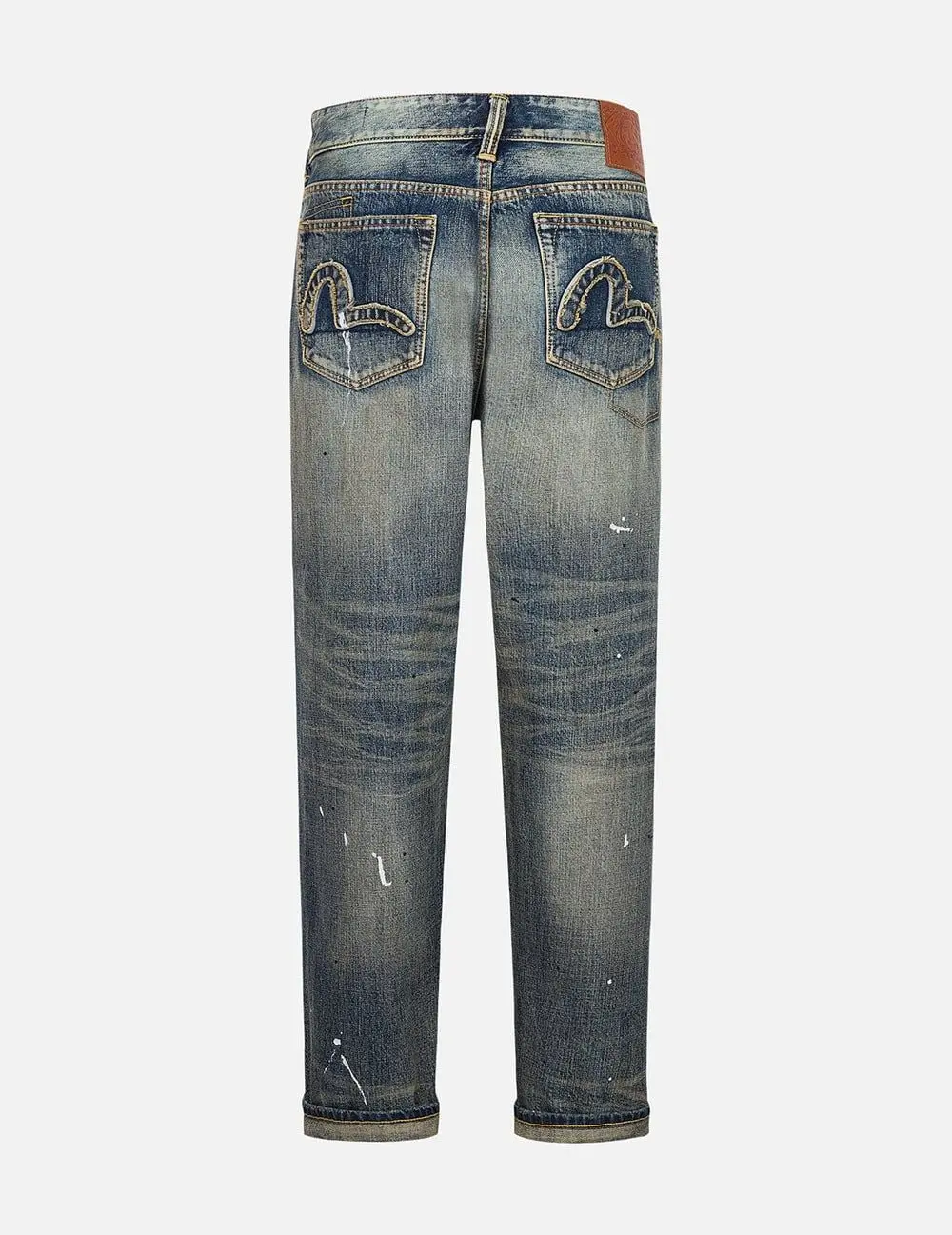 Alternative view of Quần Evisu 7-Pocket Design Vintage Jeans 'Indigo' 2ESHTM5JE100538DN