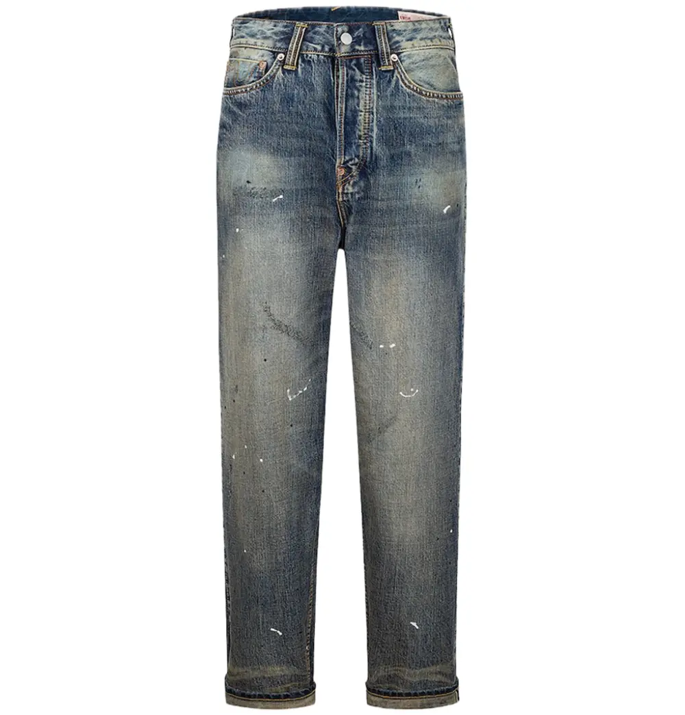 Quần Evisu 7-Pocket Design Vintage Jeans 'Indigo' 2ESHTM5JE100538DN