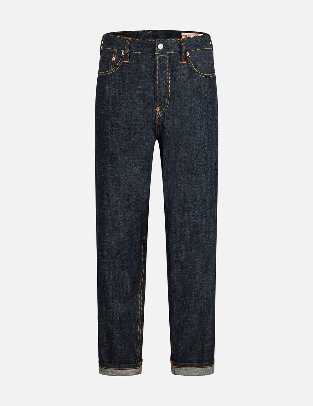 Alternative view of Quần Evisu Brocade Daicock Appliqué Jeans 'Indigo' 2ESHTM5JE100930DN