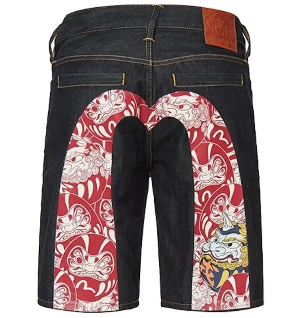 Quần Evisu Denim Shorts 'Black' 2ESHTM2DS207XXCT