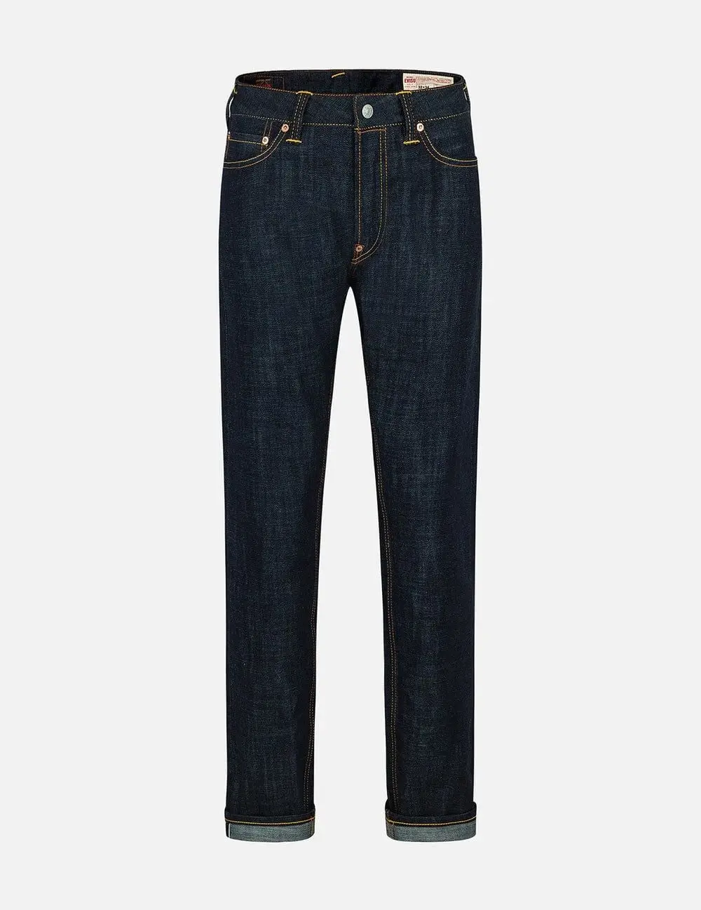 Alternative view of Quần Evisu Godhead Golfing Print Jeans 'Indigo' 2ESHTM5JE101110DN