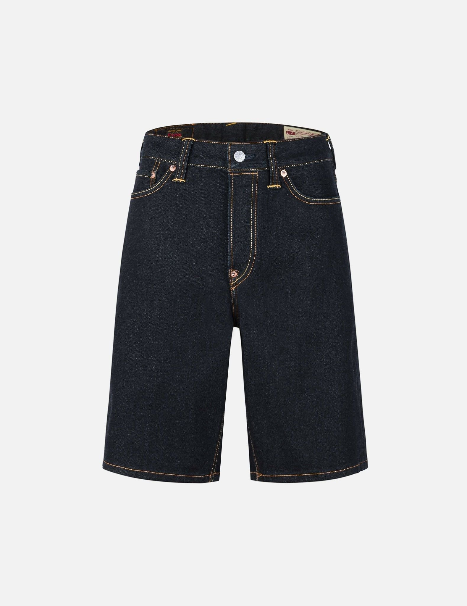 Alternative view of Quần Evisu Graffiti Daicock Print Shorts 'Indigo' 2ESHTM5DS1142XXDN