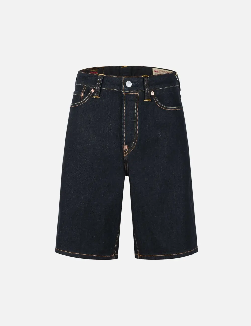 Alternative view of Quần Evisu Graffiti Daicock Print Shorts 'Indigo' 2ESHTM5DS1142XXDN