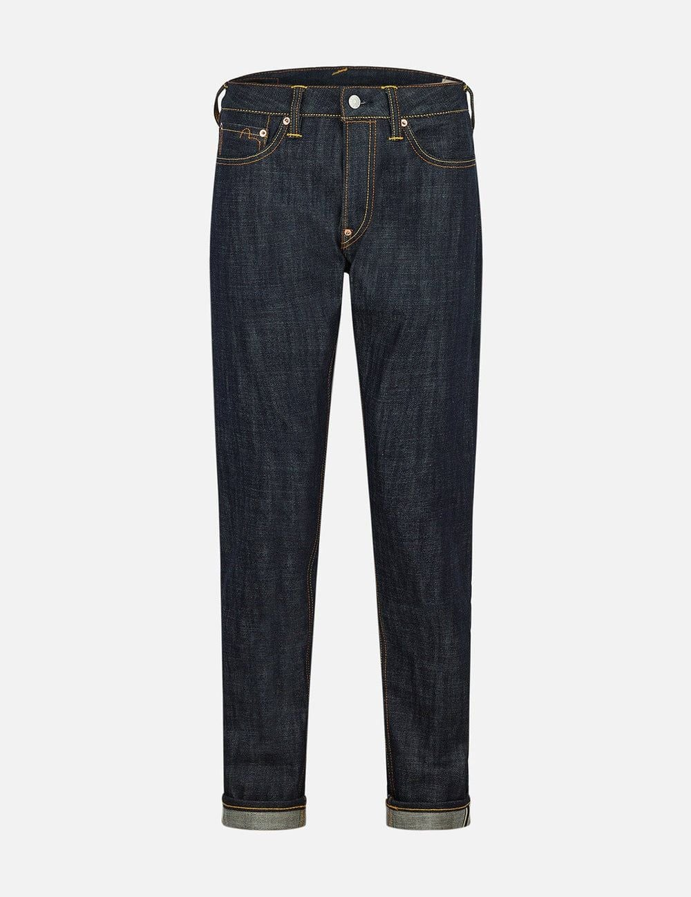 Alternative view of Quần Evisu Hakutaku Daicock Jeans 'Indigo' 2ESHTM5JE100817DN